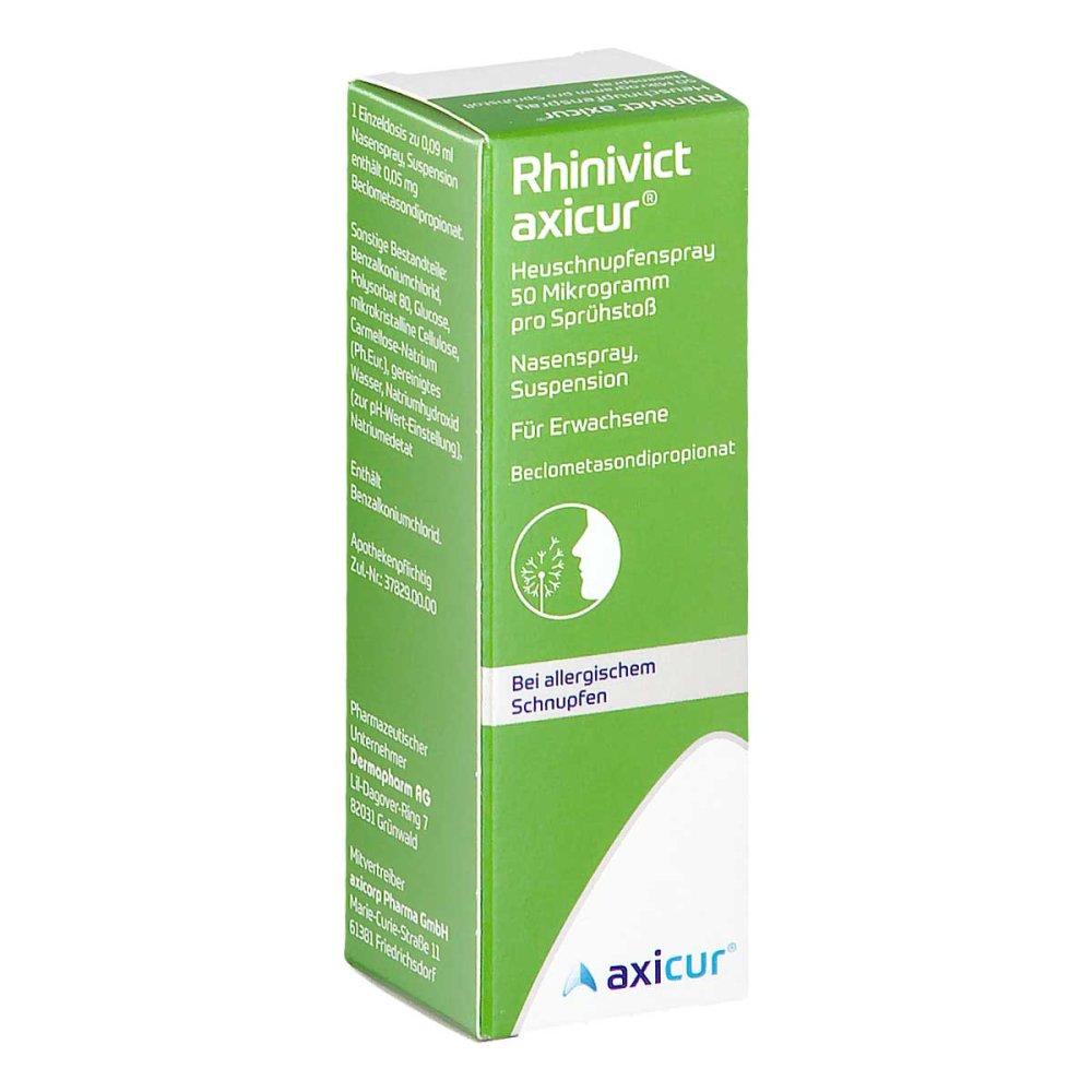 Rhinivict Axicur Heuschnupfenspray 50 Μg/Sprühstoß (10 ml)