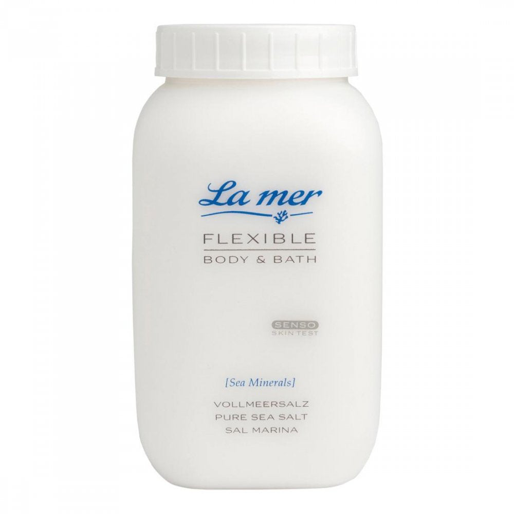 Das Produktfoto zeigt La Mer Flexible Body & Bath Vollmeersalz O.Parfum PZN 00892211