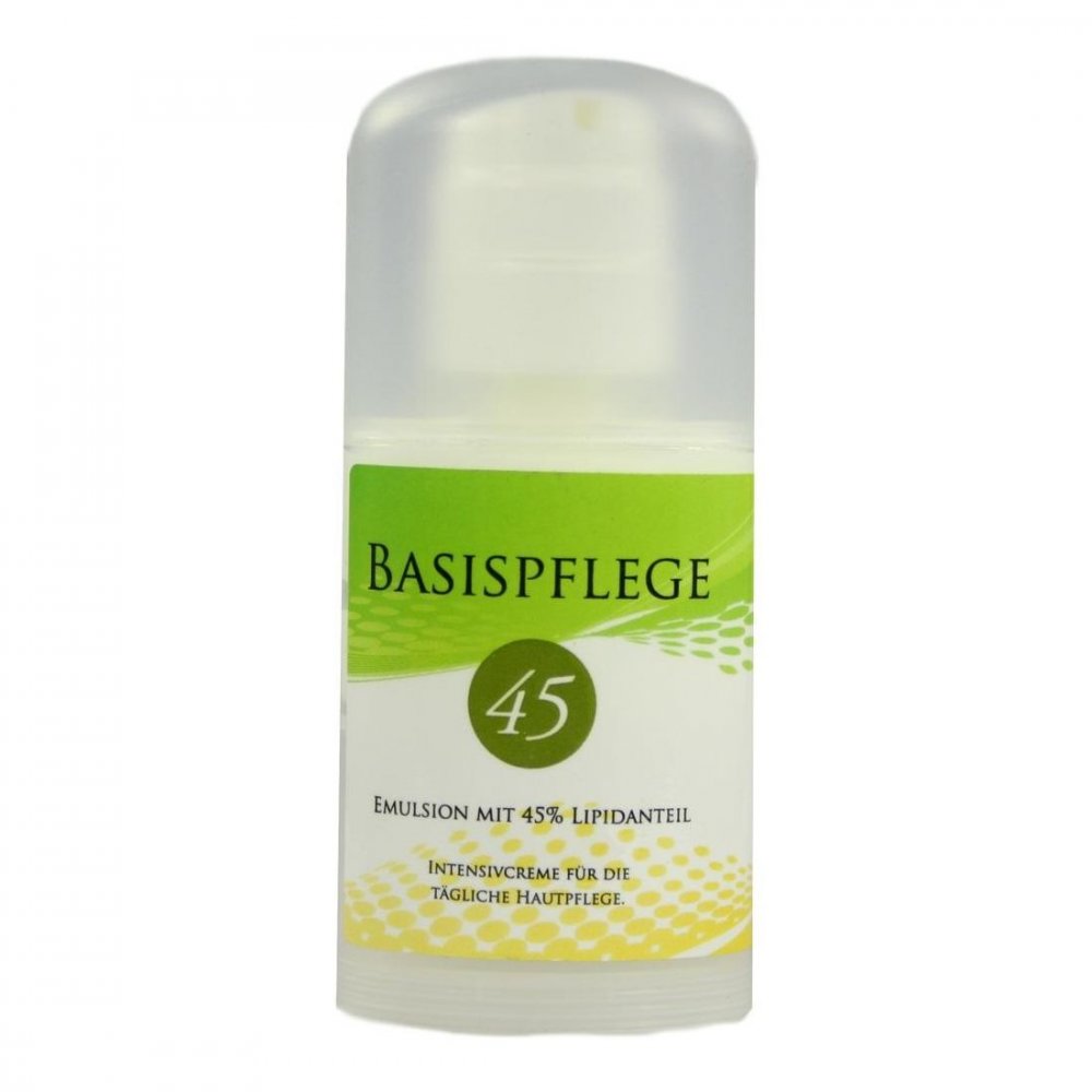 Das Produktfoto zeigt Basispflege 45% Creme PZN 01677555