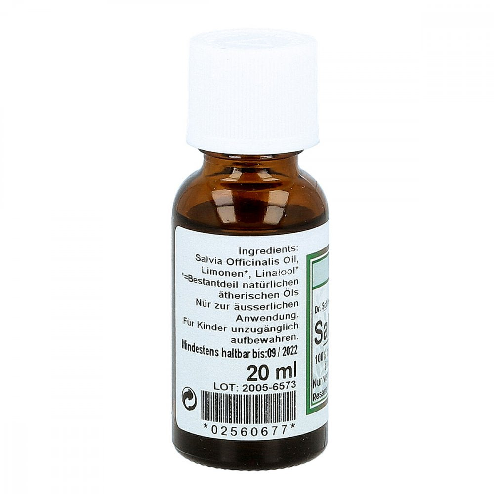Das Produktfoto zeigt Salbei Öl PZN 02560677