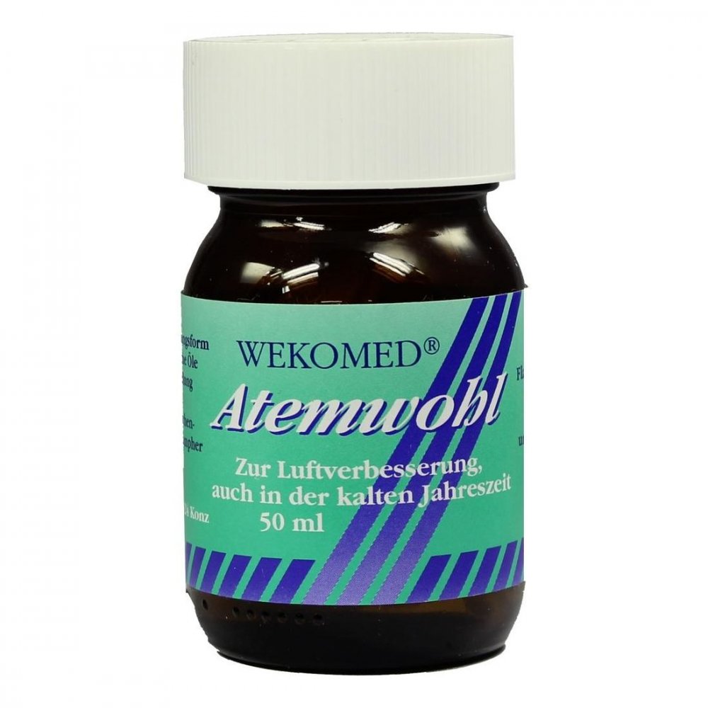 Das Produktfoto zeigt Wekomed Atem Wohl Inhalat PZN 03372765