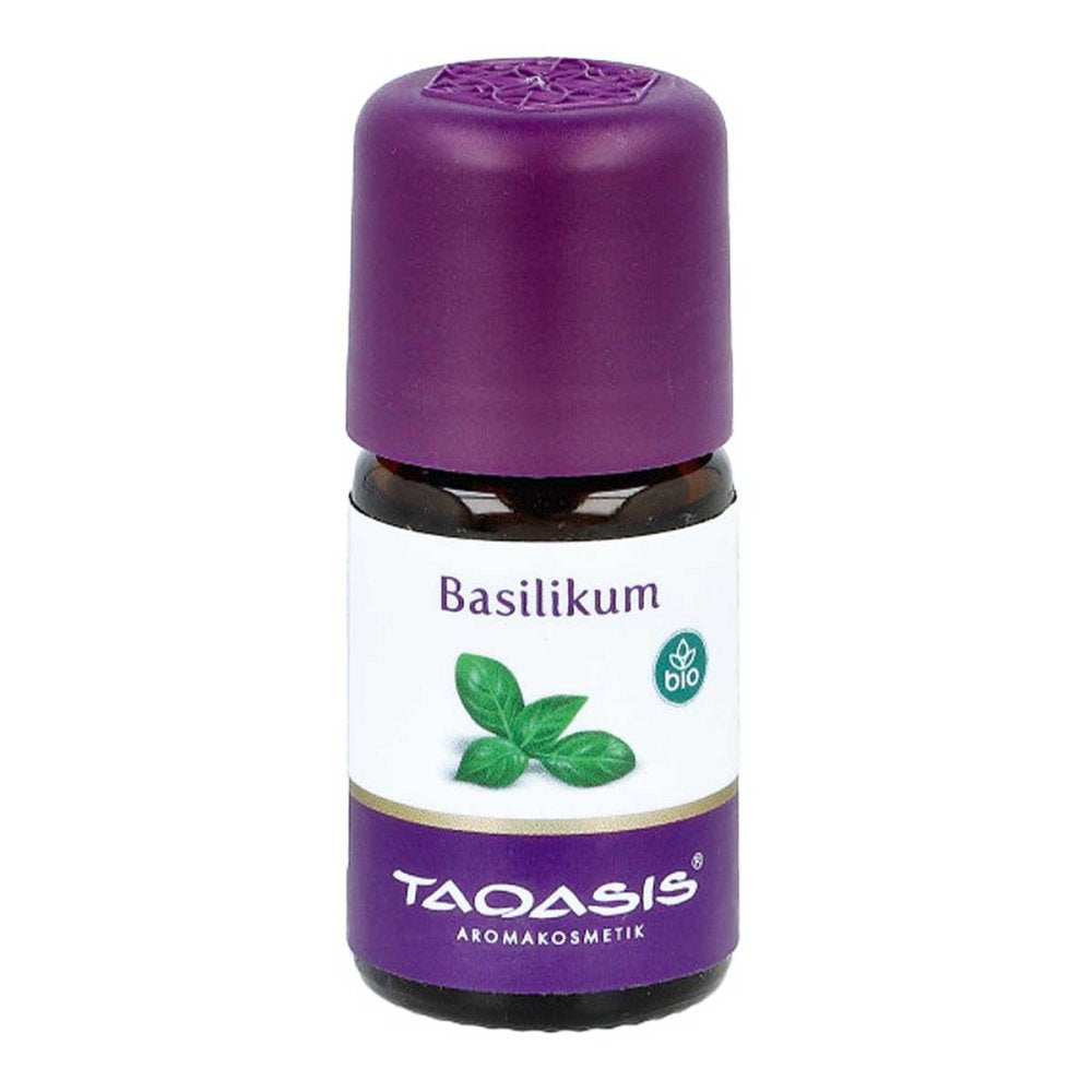 Das Produktfoto zeigt Basilikum Öl Bio PZN 04353824