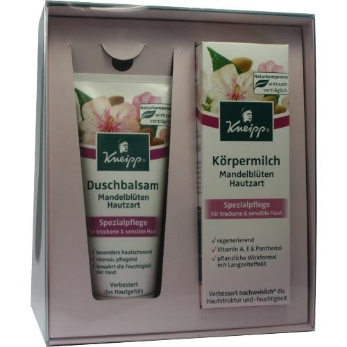 Das Produktfoto zeigt Kneipp Geschenkpackung Mandelblüte PZN 08883967