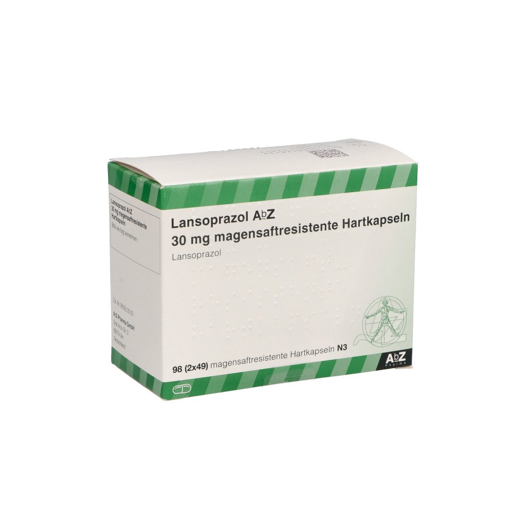 Lansoprazol Abz 30 Mg Magensaftres.Hartkaps. (98 stk)