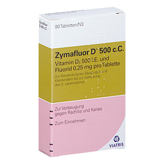 Zymafluor D 500 C C Tabletten (90 stk)