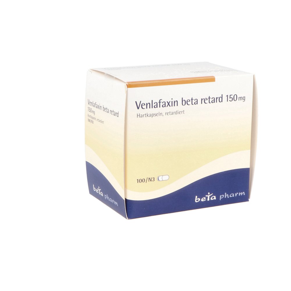 Venlafaxin Beta Retard 150 Mg Hartkapseln (100 stk)