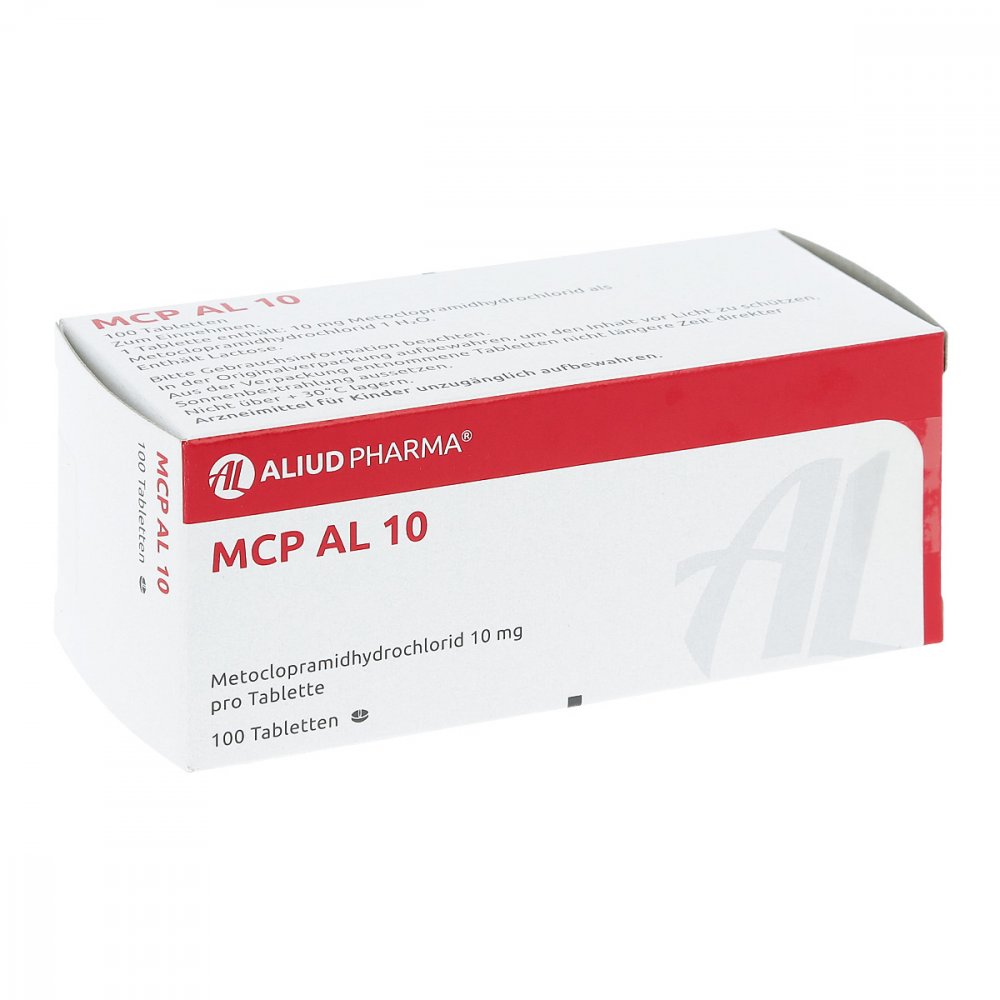 Mcp Al 10 Tabletten (100 stk)