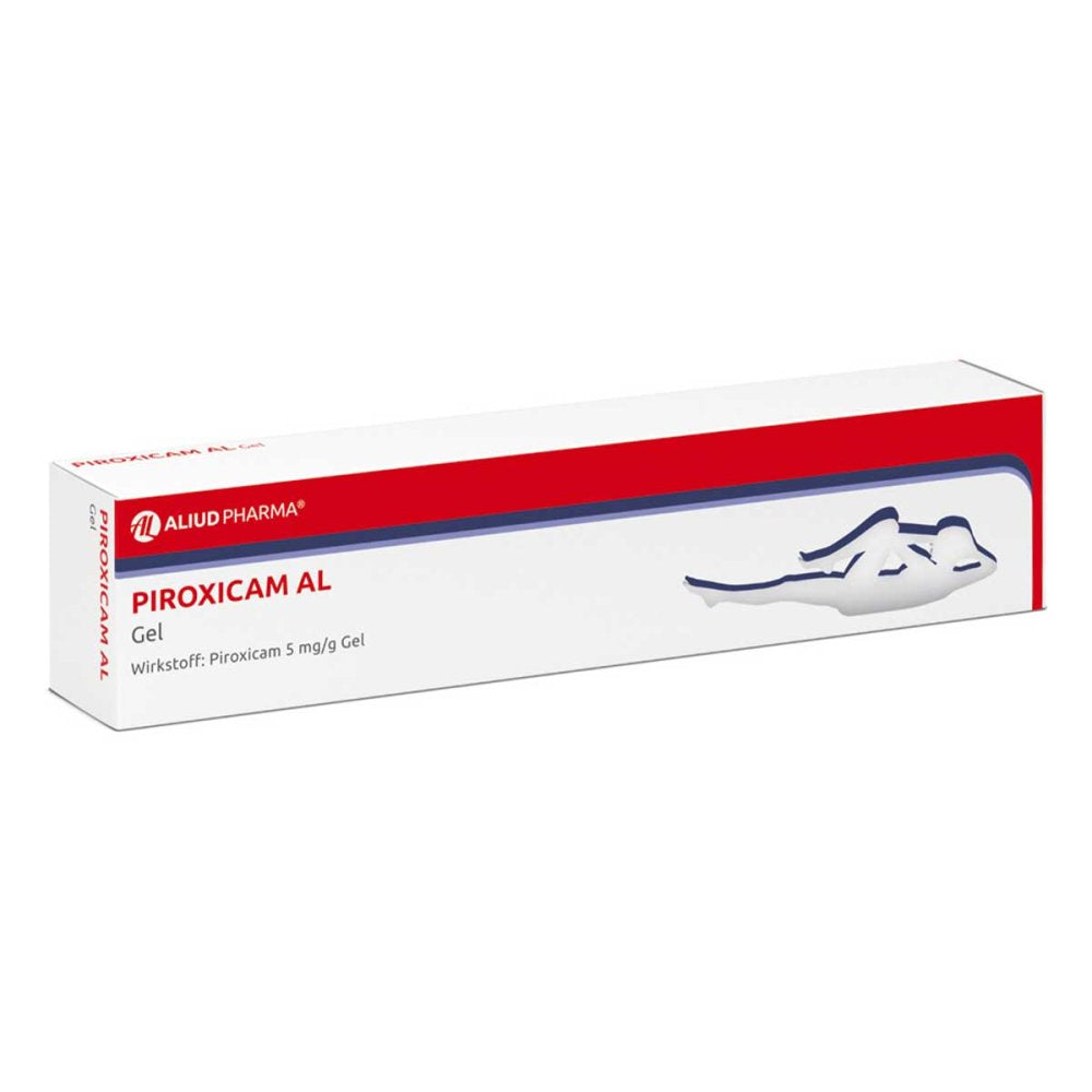 Das Produktfoto zeigt Piroxicam Al Gel (100 g) PZN 00050989