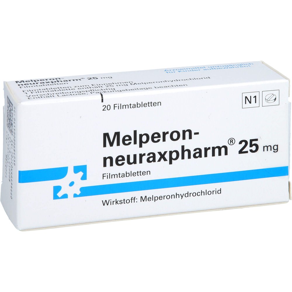 Melperon-Neuraxpharm 25 Mg Filmtabletten (20 stk)