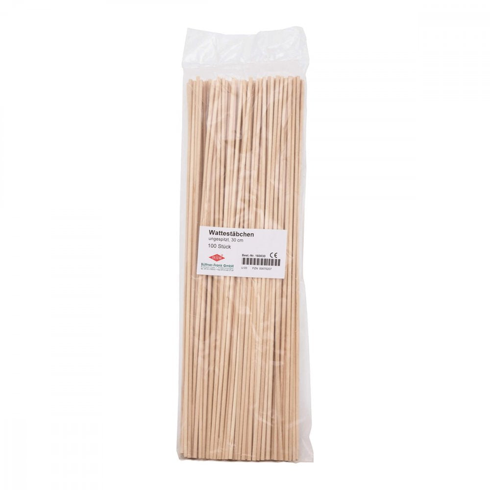 Das Produktfoto zeigt Watteträger 30 Cm Stumpf (100 stk) PZN 00070207