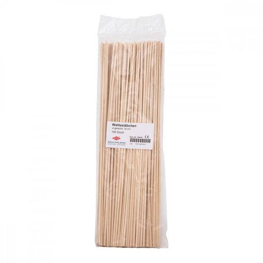 Das Produktfoto zeigt Watteträger 30 Cm Stumpf (100 stk) PZN 00070207
