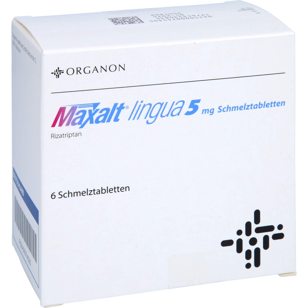 Maxalt Lingua 5 Mg Schmelztabletten (6 stk)