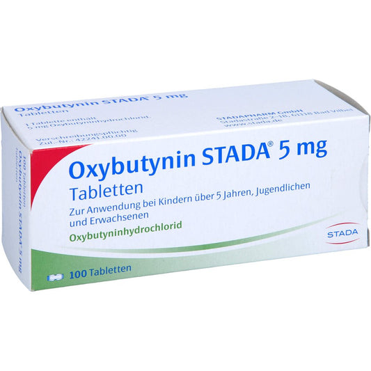 Oxybutynin Stada 5 Mg Tabletten (100 stk)