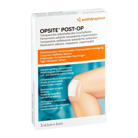 Opsite Post-Op 5x6,5 Cm Verband (5 stk)
