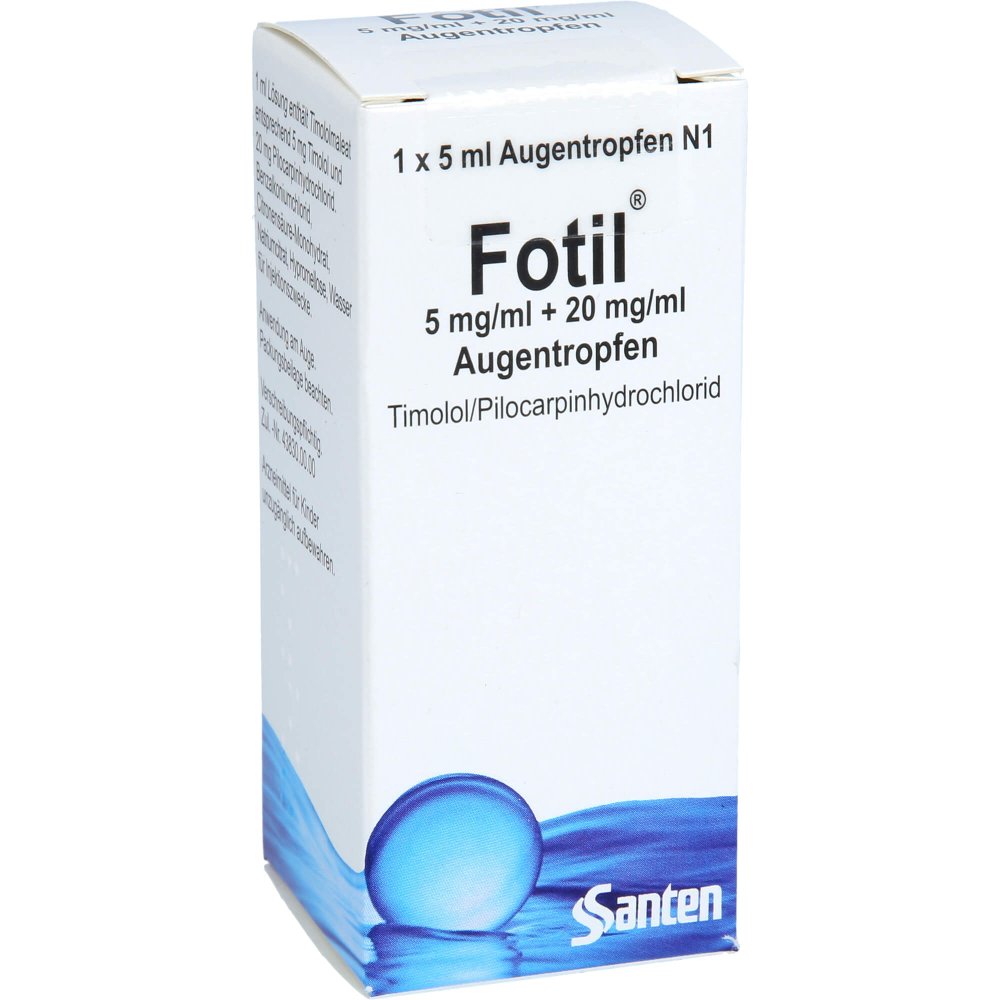 Das Produktfoto zeigt Fotil Augentropfen (5 ml) PZN 00101557
