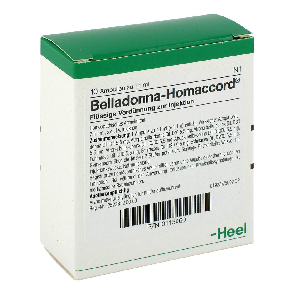 Belladonna Homaccord Ampullen (10 stk)