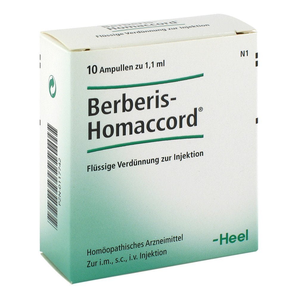 Berberis Homaccord Ampullen (10 stk)
