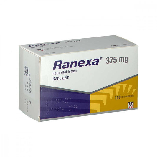 Ranexa 375 Mg Retardtabletten (100 stk)