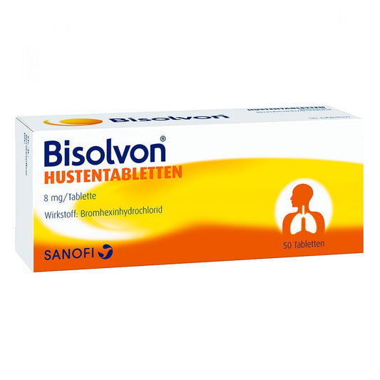 Bisolvon Hustentabletten 8 Mg (50 stk)