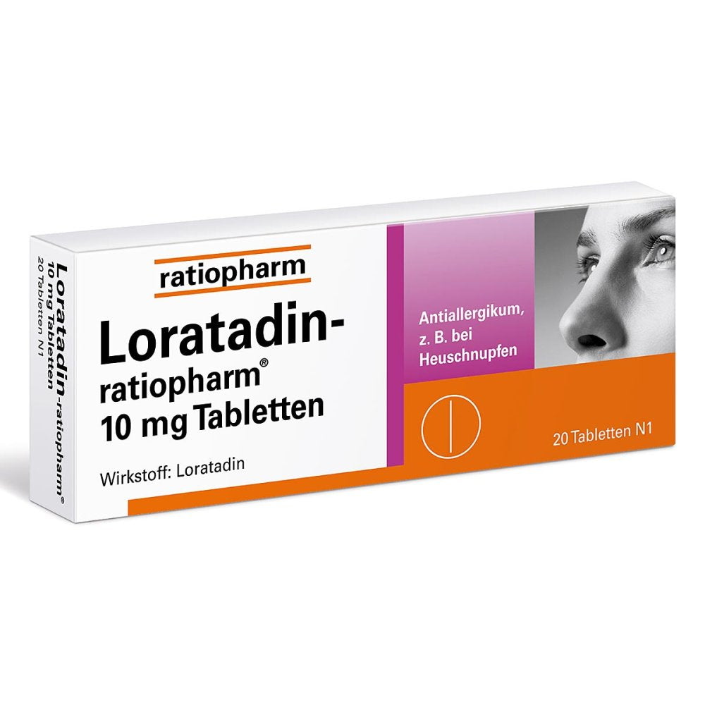Loratadin-Ratiopharm 10 Mg Tabletten (20 stk)