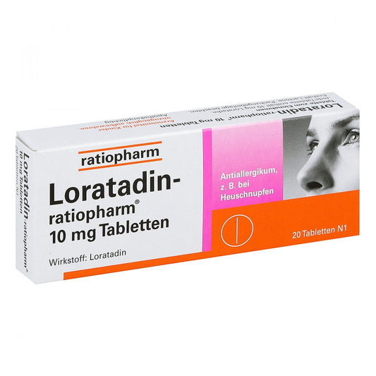 Loratadin-Ratiopharm 10 Mg Tabletten (20 stk)