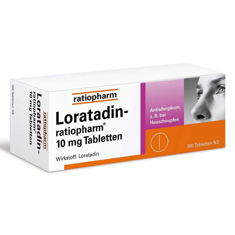 Loratadin-Ratiopharm 10 Mg Tabletten (100 stk)