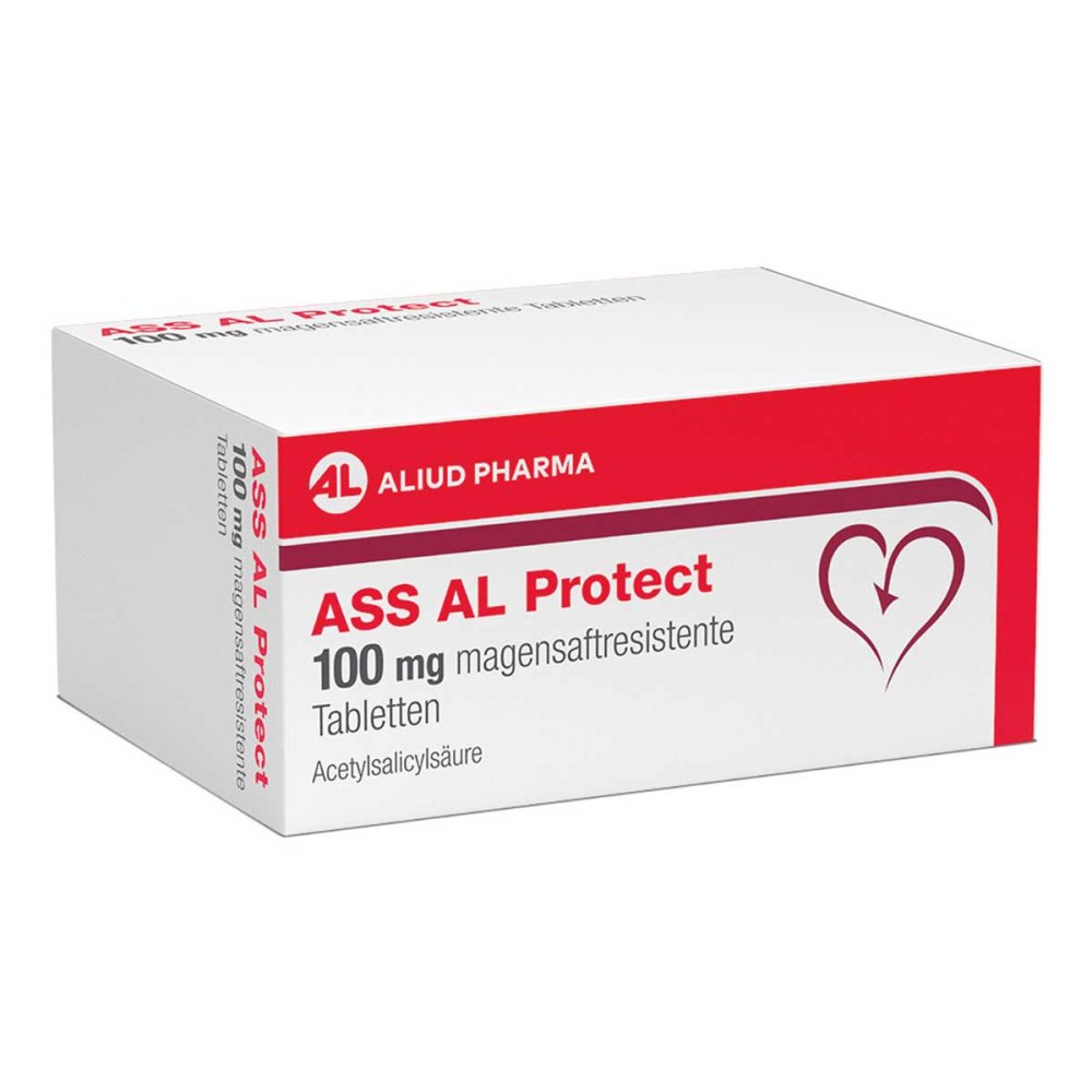 Ass Al Protect 100 Mg Magensaftres.Tabletten (50 stk)
