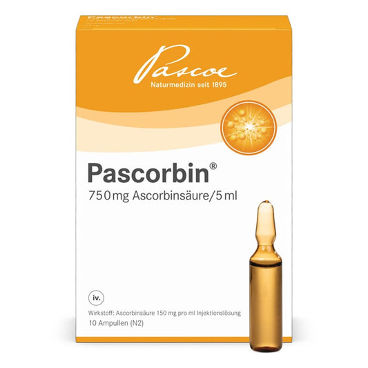 Pascorbin Injektionslösung Ampullen (10X5 ml)