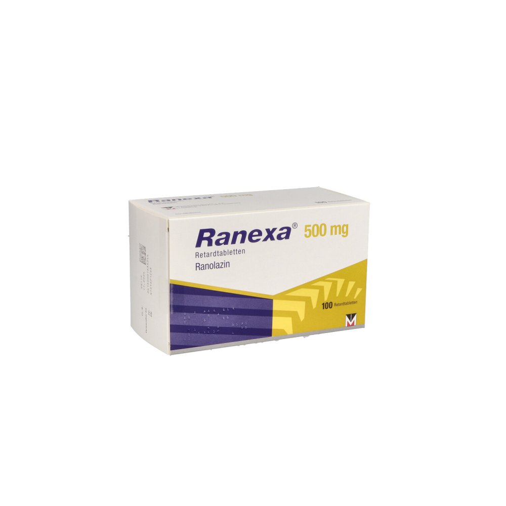 Ranexa 500 Mg Retardtabletten (100 stk)