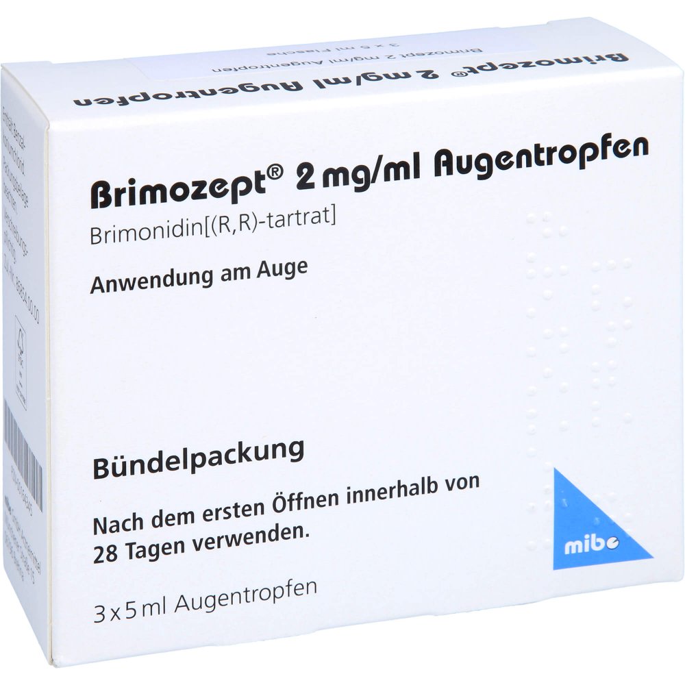 Das Produktfoto zeigt Brimozept 2 Mg/Ml Augentropfen (3X5 ml) PZN 00164345