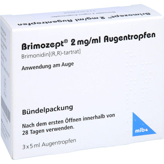 Das Produktfoto zeigt Brimozept 2 Mg/Ml Augentropfen (3X5 ml) PZN 00164345