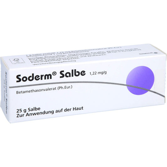 Soderm Salbe 1,22 Mg/G (25 g)
