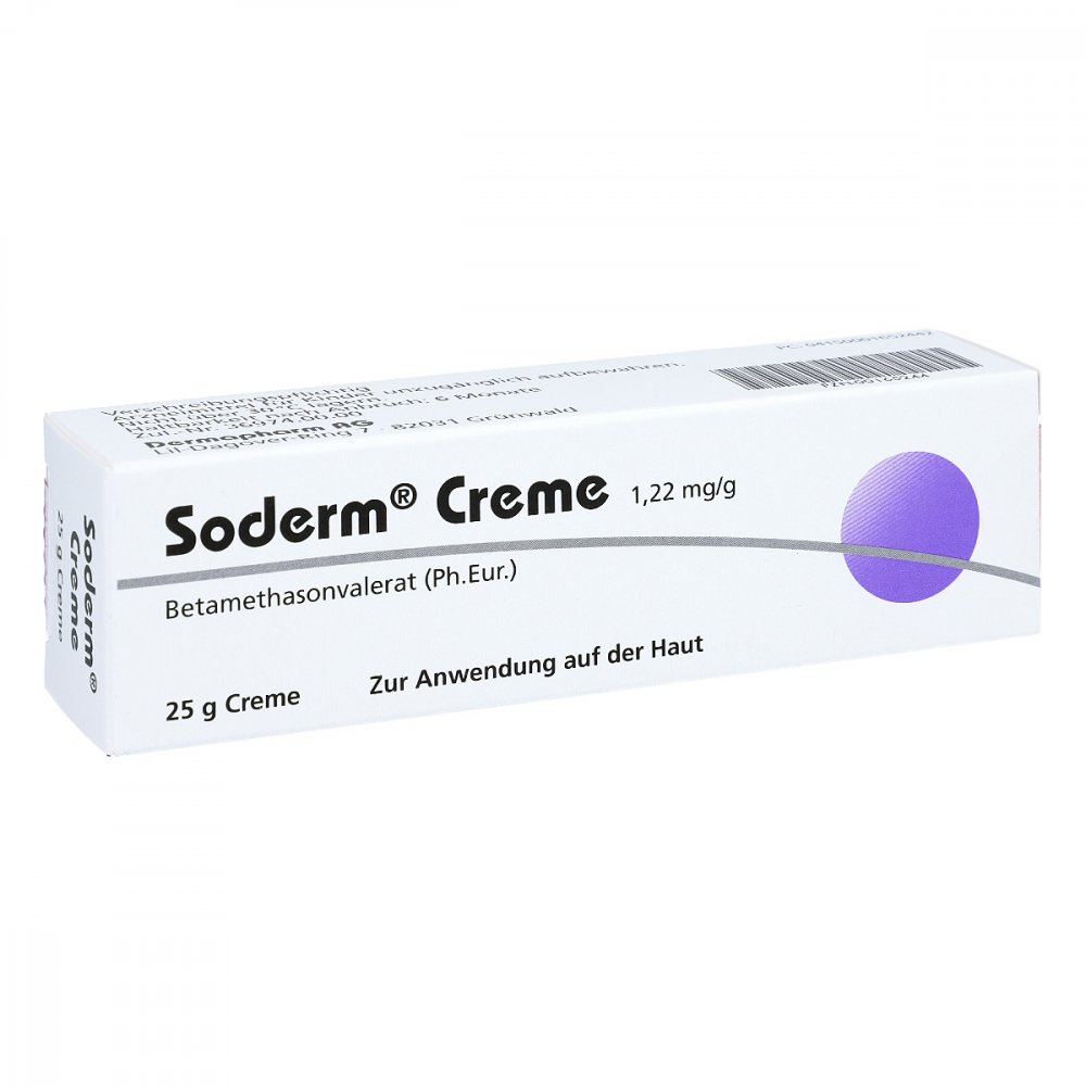 Soderm Creme 1,22 Mg/G (25 g)