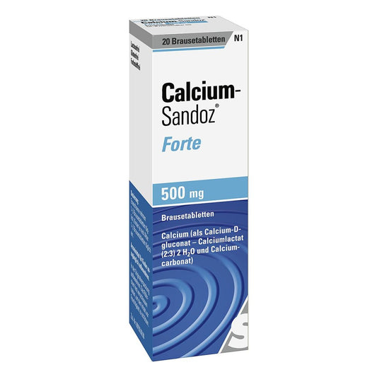 Calcium Sandoz Forte Brausetabletten (20 stk)