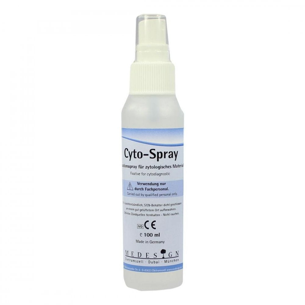 Das Produktfoto zeigt Cyto Spray Fixative F.Zytologie (100 ml) PZN 00170021