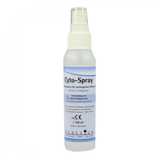 Das Produktfoto zeigt Cyto Spray Fixative F.Zytologie (100 ml) PZN 00170021