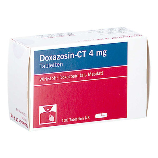 Das Produktfoto zeigt Doxazosin-Ct 4 Mg Tabletten (100 stk) PZN 00171799
