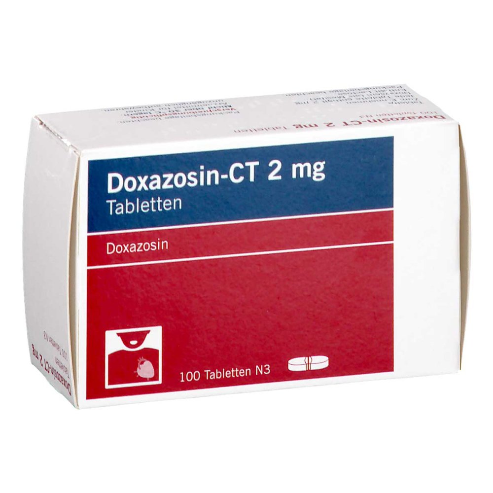 Das Produktfoto zeigt Doxazosin-Ct 2 Mg Tabletten (100 stk) PZN 00171836
