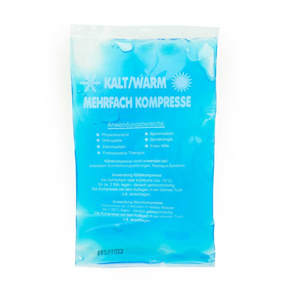 Das Produktfoto zeigt Kalt-Warm Kompresse 8x13 Cm (1 stk) PZN 00173226