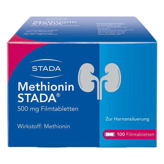 Methionin Stada 500 Mg Filmtabletten (100 stk)