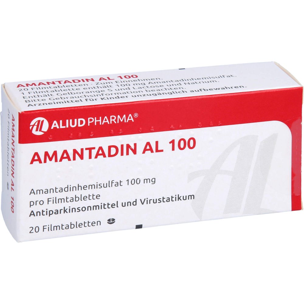 Amantadin Al 100 Filmtabletten (20 stk)