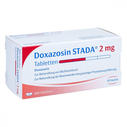 Das Produktfoto zeigt Doxazosin Stada 2 Mg Tabletten (100 stk) PZN 00192011