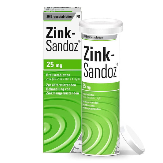 Zink Sandoz Brausetabletten (20 stk)
