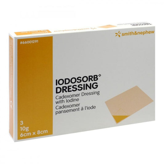Das Produktfoto zeigt Iodosorb Dressing (3X10 g) PZN 00222522