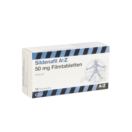 Sildenafil Abz 50 Mg Filmtabletten (12 stk)