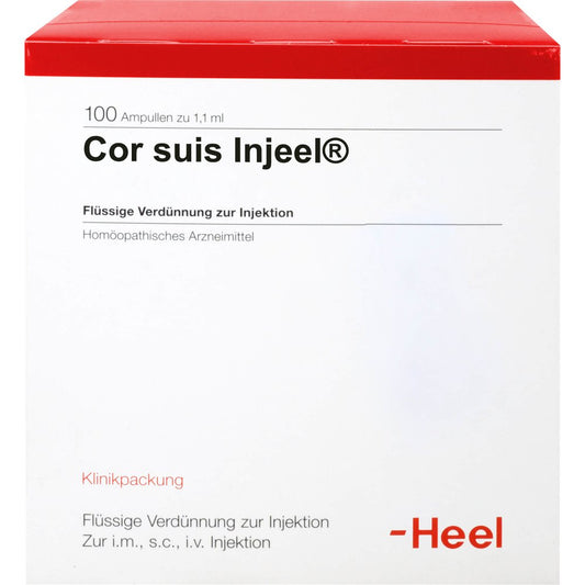 Das Produktfoto zeigt Cor Suis Injeel Ampullen (100 stk) PZN 00242269