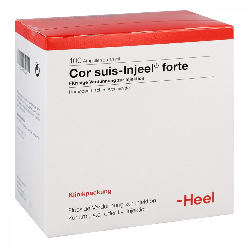 Das Produktfoto zeigt Cor Suis Injeel Forte Ampullen (100 stk) PZN 00242306