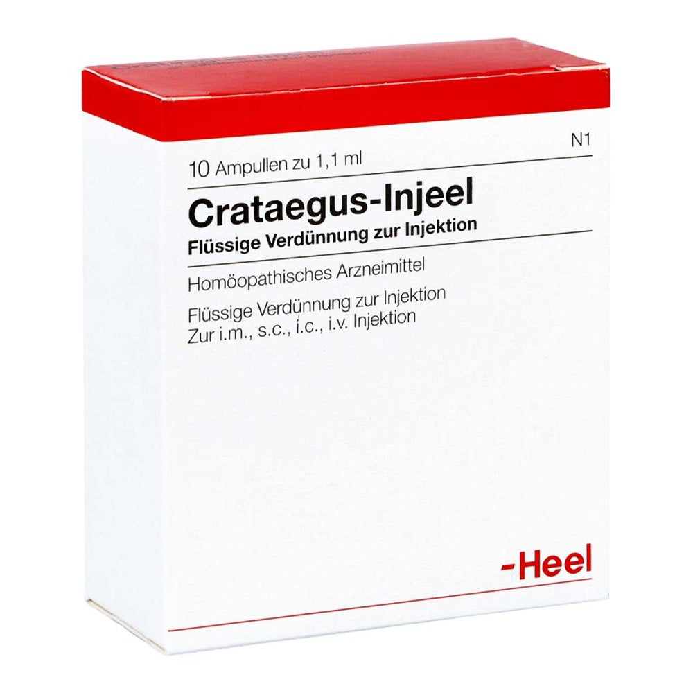 Crataegus Injeel Ampullen (10 stk)