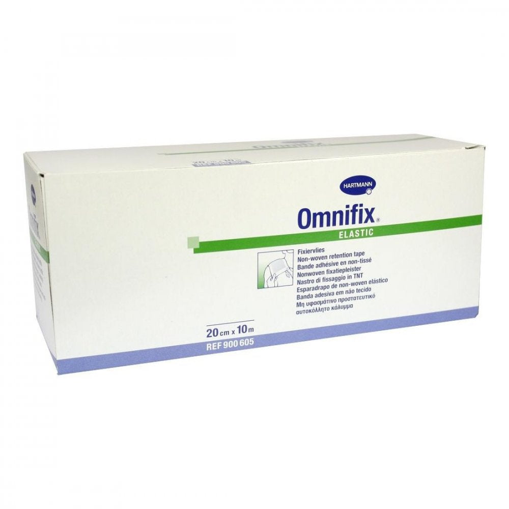 Das Produktfoto zeigt Omnifix Elastic 20 Cmx10 M Rolle (1 stk) PZN 00255622