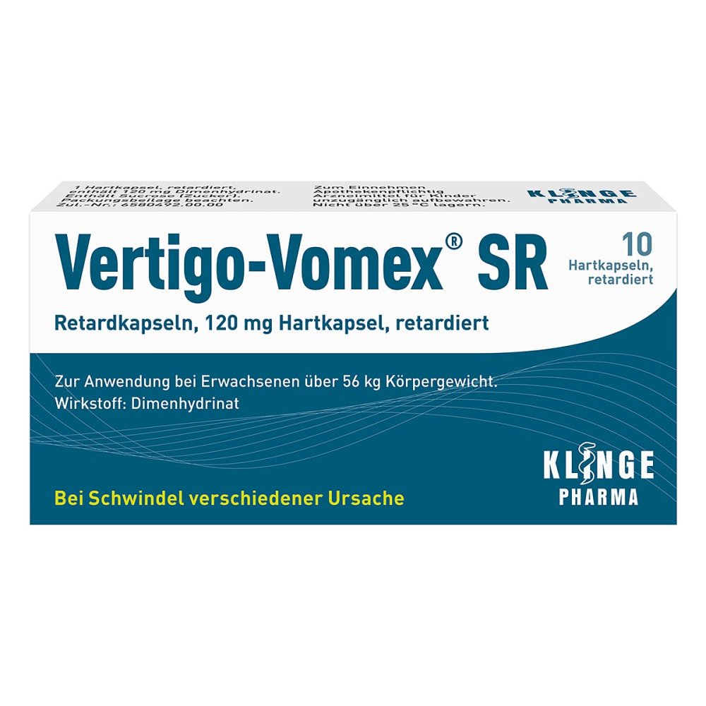 Vertigo-Vomex Sr Retardkapseln (10 stk)